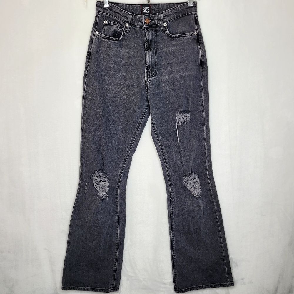 BDG High Rise Flare‎ Distressed Jeans Size 27